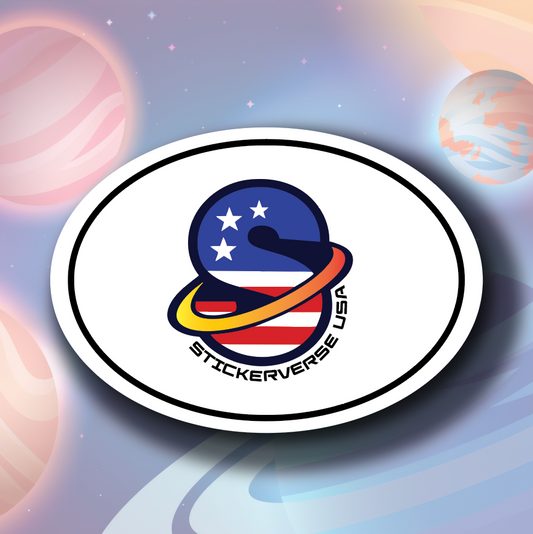 Oval Cut Stickers