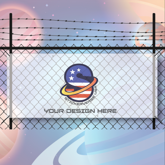 8oz Mesh Banner