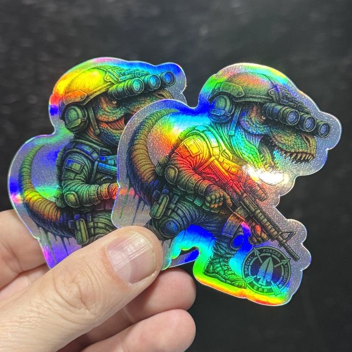 Special Forces Foundation: Holographic sticker